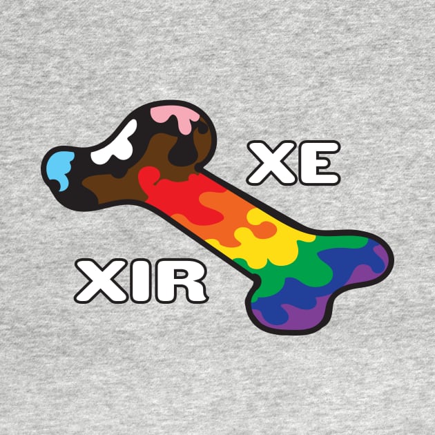 Pride In My Bones Pronouns Xe/Xir by BiOurPride